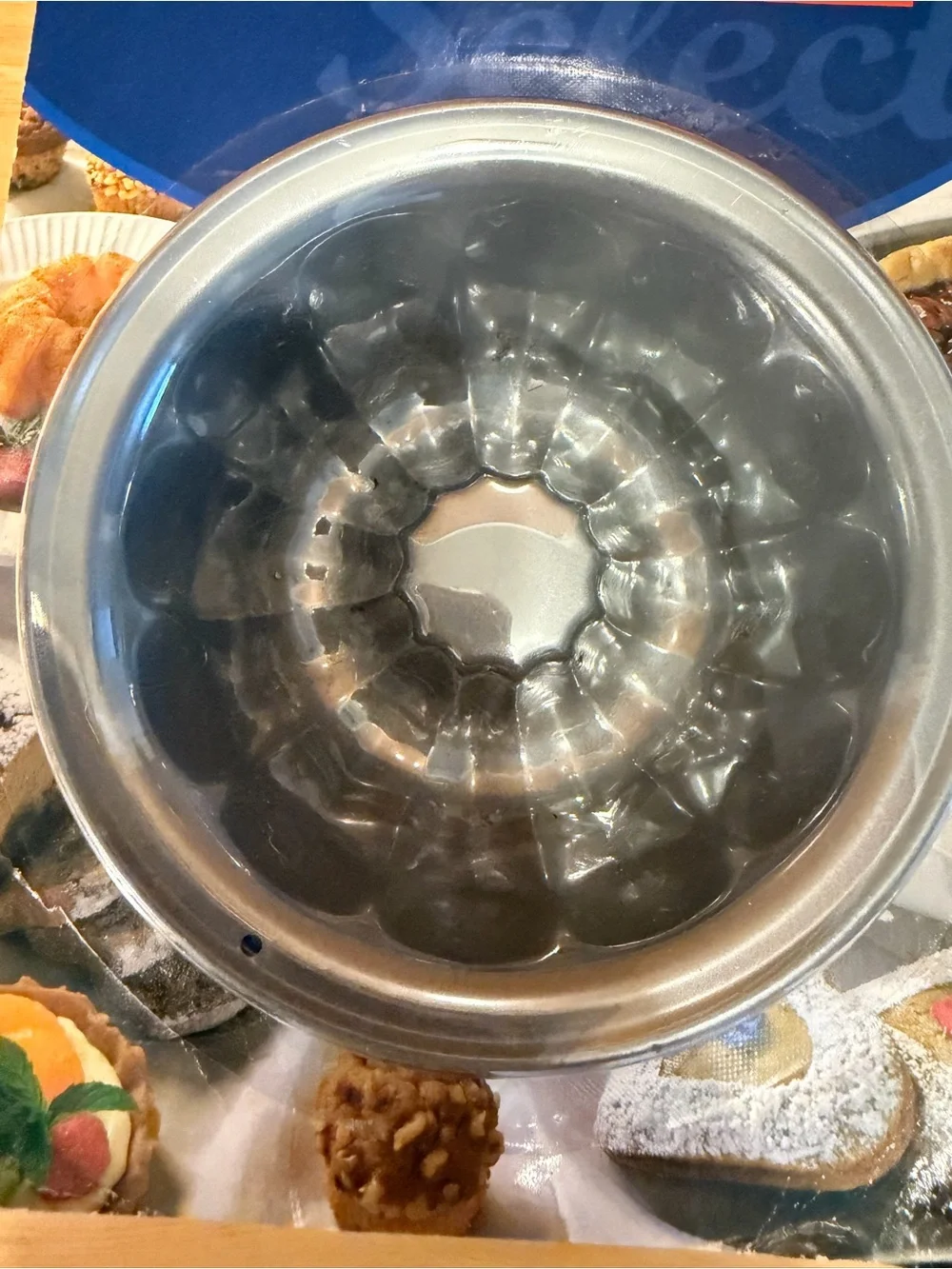 Mini Non-Stick Fluted Pans Set - Gray, 4-Pack